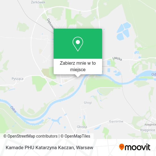 Mapa Kamade PHU Katarzyna Kaczan