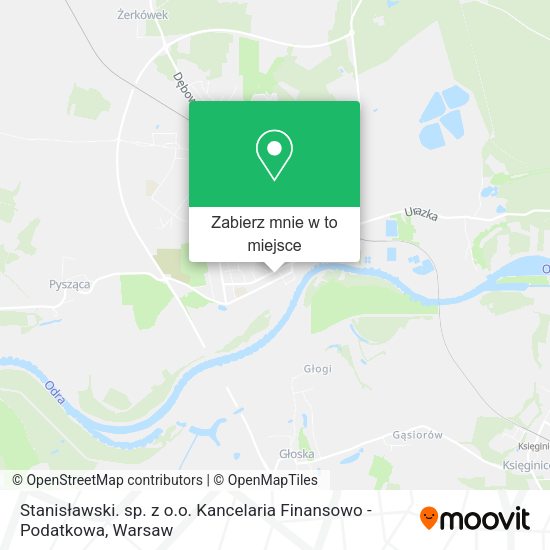 Mapa Stanisławski. sp. z o.o. Kancelaria Finansowo - Podatkowa