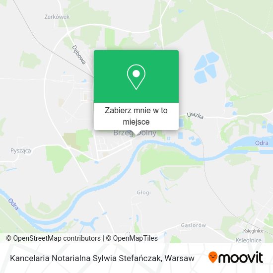 Mapa Kancelaria Notarialna Sylwia Stefańczak