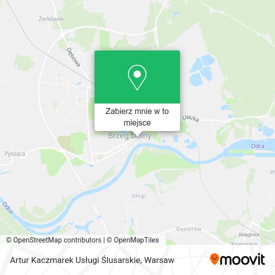 Mapa Artur Kaczmarek Usługi Ślusarskie