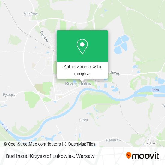 Mapa Bud Instal Krzysztof Łukowiak