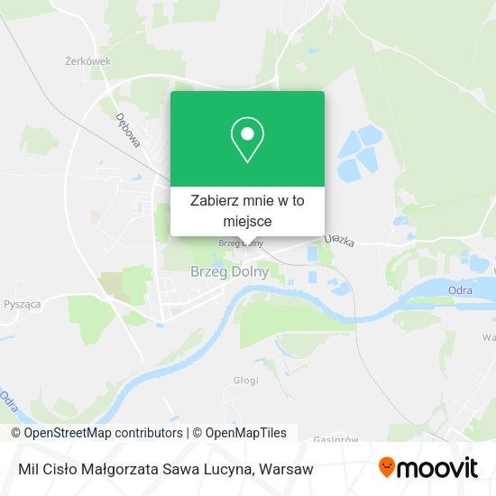 Mapa Mil Cisło Małgorzata Sawa Lucyna