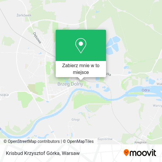 Mapa Krisbud Krzysztof Górka