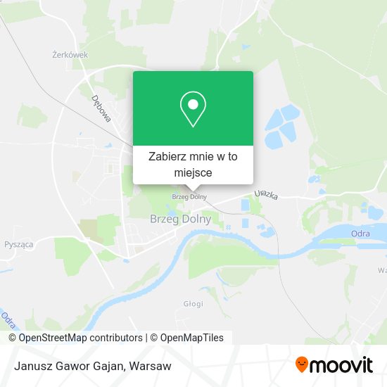 Mapa Janusz Gawor Gajan