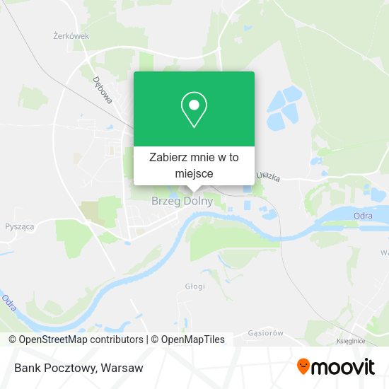 Mapa Bank Pocztowy