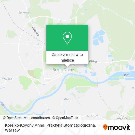 Mapa Korejko-Koyonv Anna. Praktyka Stomatologiczna