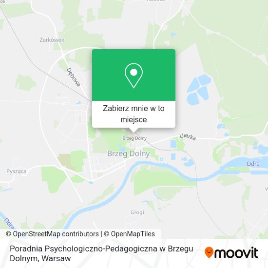 Mapa Poradnia Psychologiczno-Pedagogiczna w Brzegu Dolnym