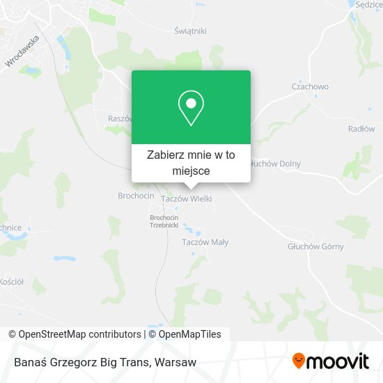 Mapa Banaś Grzegorz Big Trans