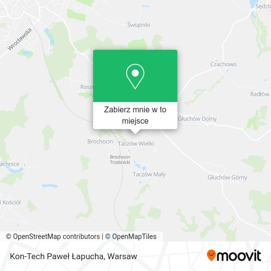 Mapa Kon-Tech Paweł Łapucha