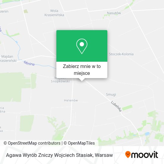 Mapa Agawa Wyrób Zniczy Wojciech Stasiak