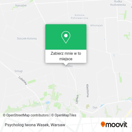 Mapa Psycholog Iwona Wasek