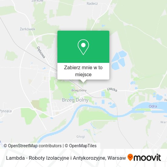 Mapa Lambda - Roboty Izolacyjne i Antykorozyjne