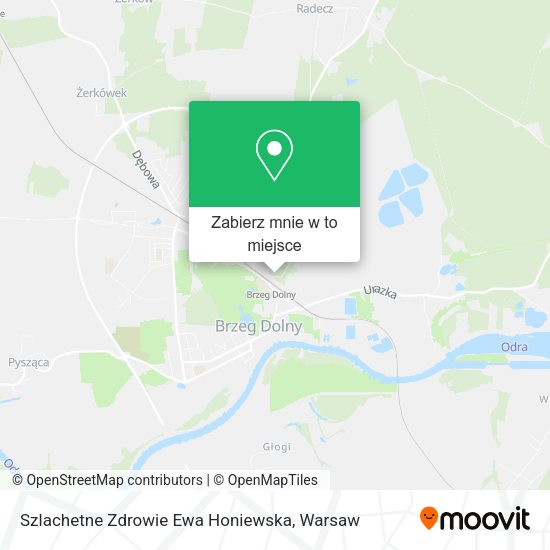 Mapa Szlachetne Zdrowie Ewa Honiewska