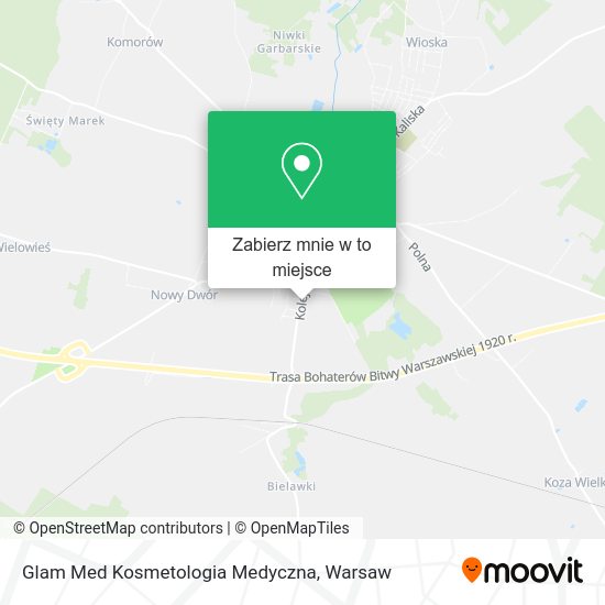 Mapa Glam Med Kosmetologia Medyczna