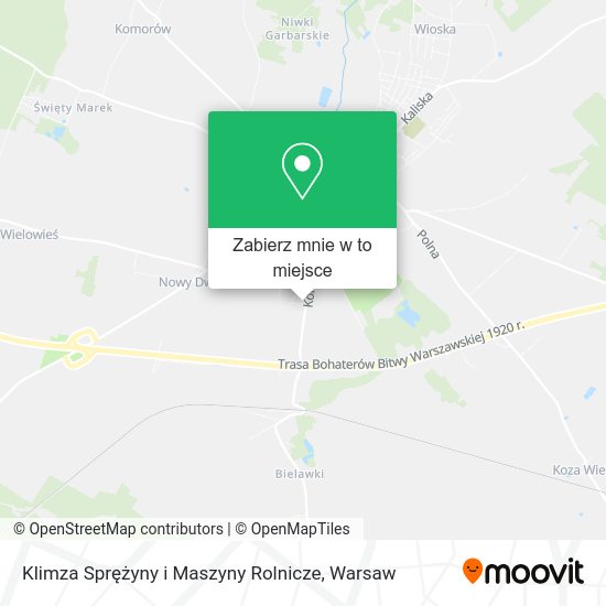 Mapa Klimza Sprężyny i Maszyny Rolnicze