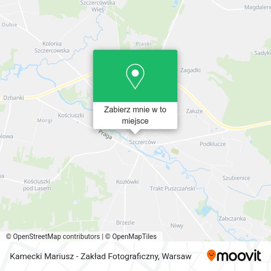 Mapa Kamecki Mariusz - Zakład Fotograficzny