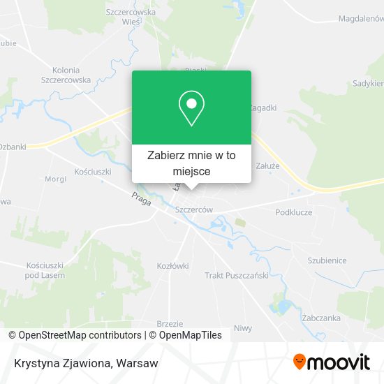 Mapa Krystyna Zjawiona