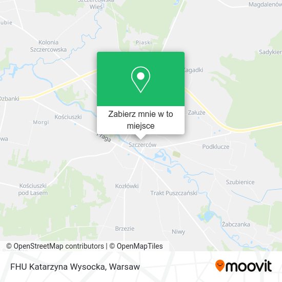 Mapa FHU Katarzyna Wysocka