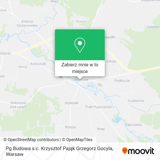 Mapa Pg Budowa s.c. Krzysztof Pająk Grzegorz Gocyła