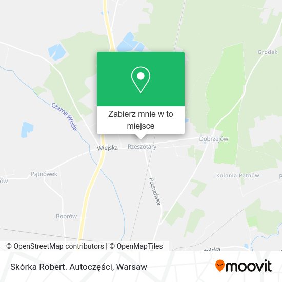 Mapa Skórka Robert. Autoczęści