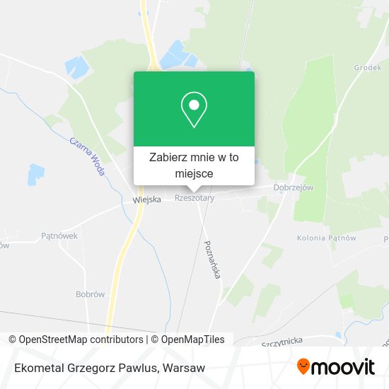 Mapa Ekometal Grzegorz Pawlus