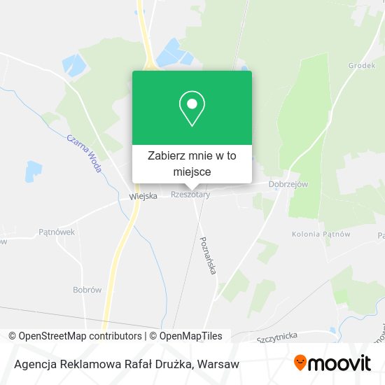 Mapa Agencja Reklamowa Rafał Drużka