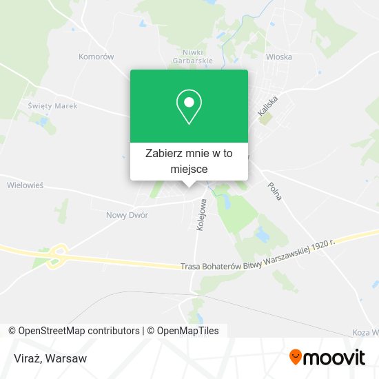 Mapa Viraż