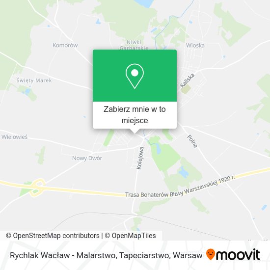 Mapa Rychlak Wacław - Malarstwo, Tapeciarstwo