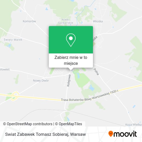 Mapa Swiat Zabawek Tomasz Sobieraj