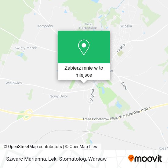 Mapa Szwarc Marianna, Lek. Stomatolog