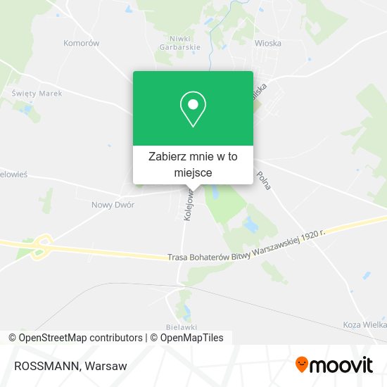 Mapa ROSSMANN