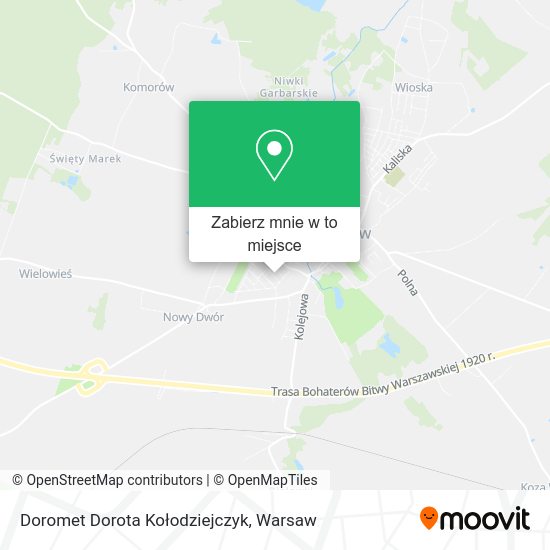 Mapa Doromet Dorota Kołodziejczyk