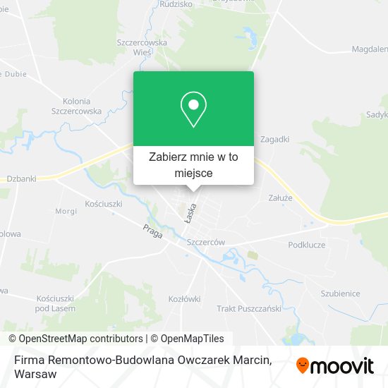 Mapa Firma Remontowo-Budowlana Owczarek Marcin