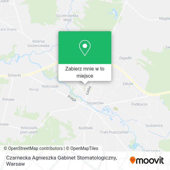 Mapa Czarnecka Agnieszka Gabinet Stomatologiczny