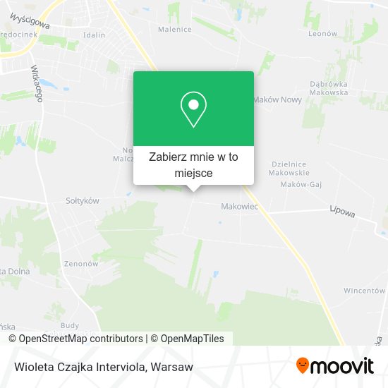 Mapa Wioleta Czajka Interviola