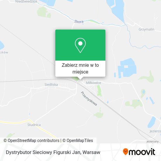 Mapa Dystrybutor Sieciowy Figurski Jan