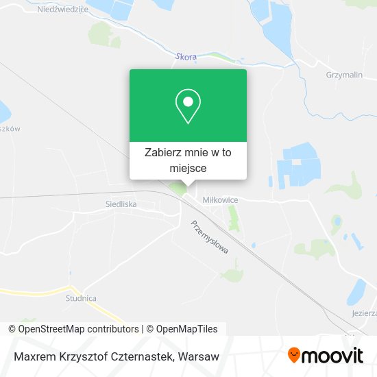 Mapa Maxrem Krzysztof Czternastek