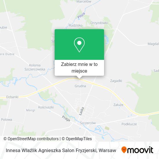 Mapa Innesa Wlaźlik Agnieszka Salon Fryzjerski