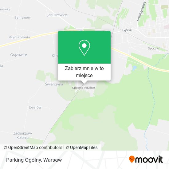 Mapa Parking Ogólny