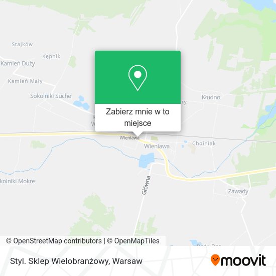 Mapa Styl. Sklep Wielobranżowy