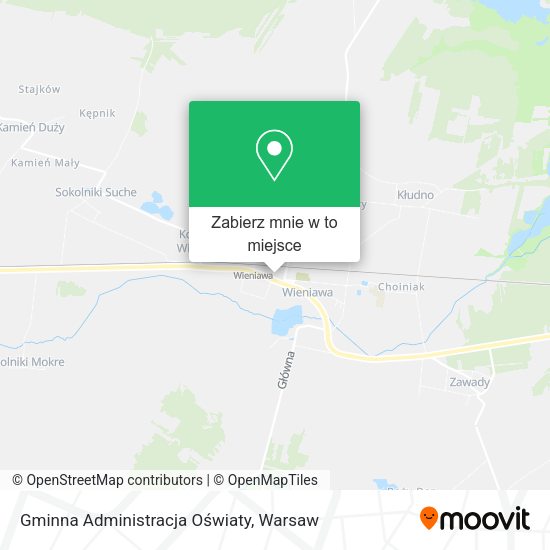 Mapa Gminna Administracja Oświaty