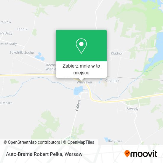 Mapa Auto-Brama Robert Pelka