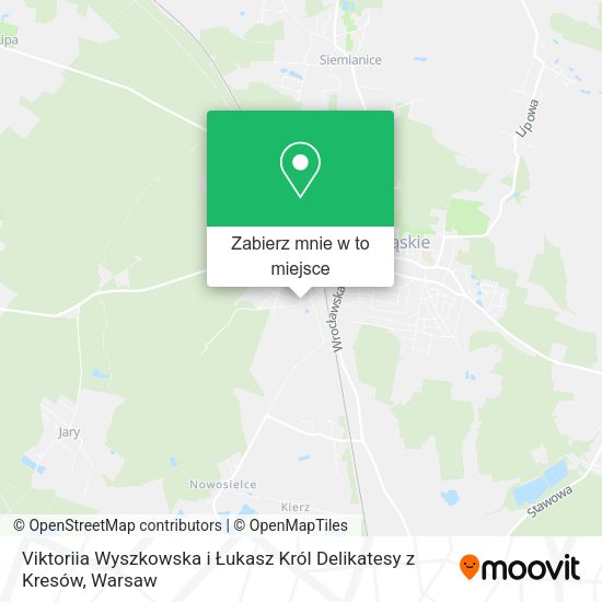 Mapa Viktoriia Wyszkowska i Łukasz Król Delikatesy z Kresów