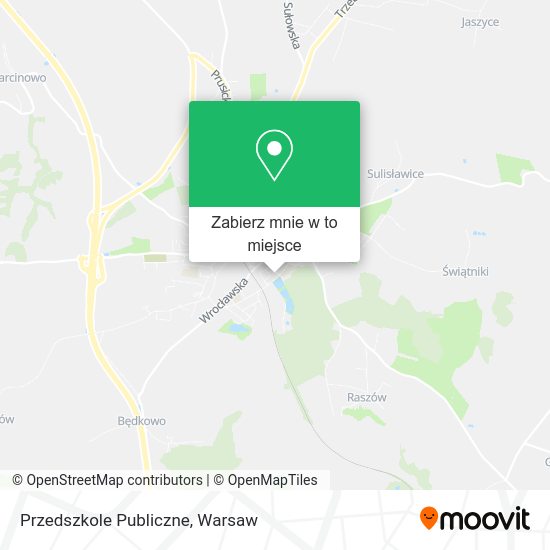 Mapa Przedszkole Publiczne