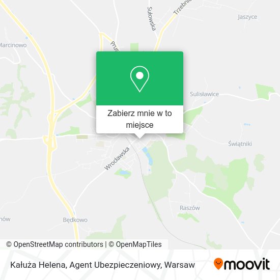 Mapa Kałuża Helena, Agent Ubezpieczeniowy