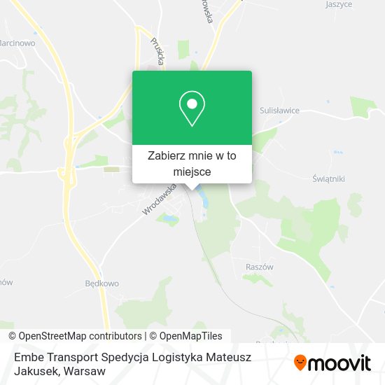 Mapa Embe Transport Spedycja Logistyka Mateusz Jakusek