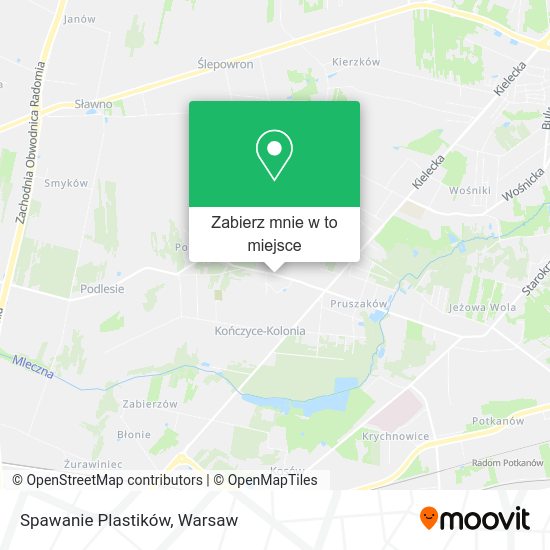 Mapa Spawanie Plastików