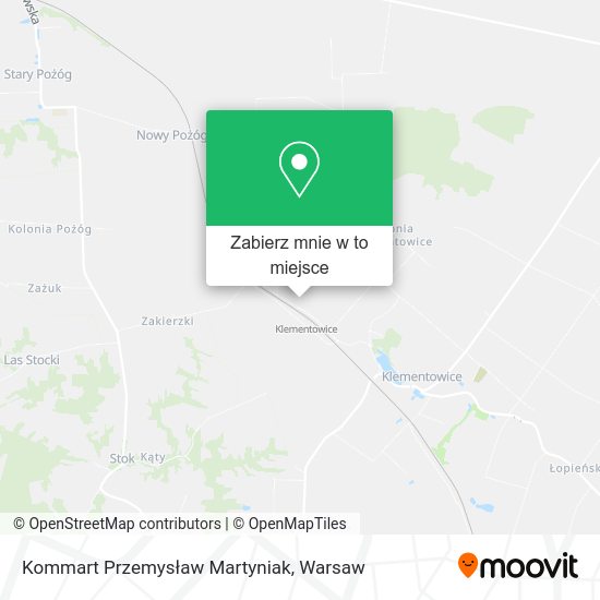 Mapa Kommart Przemysław Martyniak