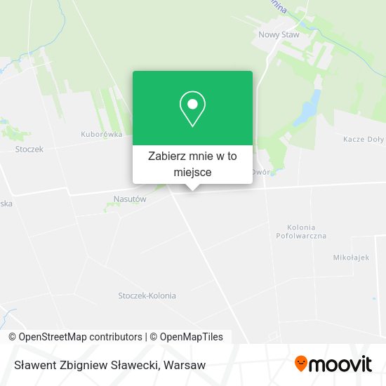 Mapa Sławent Zbigniew Sławecki