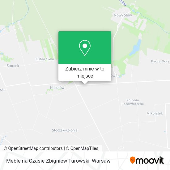 Mapa Meble na Czasie Zbigniew Turowski